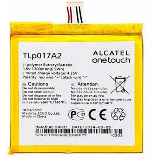 BATERIA PARA ALCATEL ONETOUCH IDOL MINI OT-6012A TLP017A2 BULK